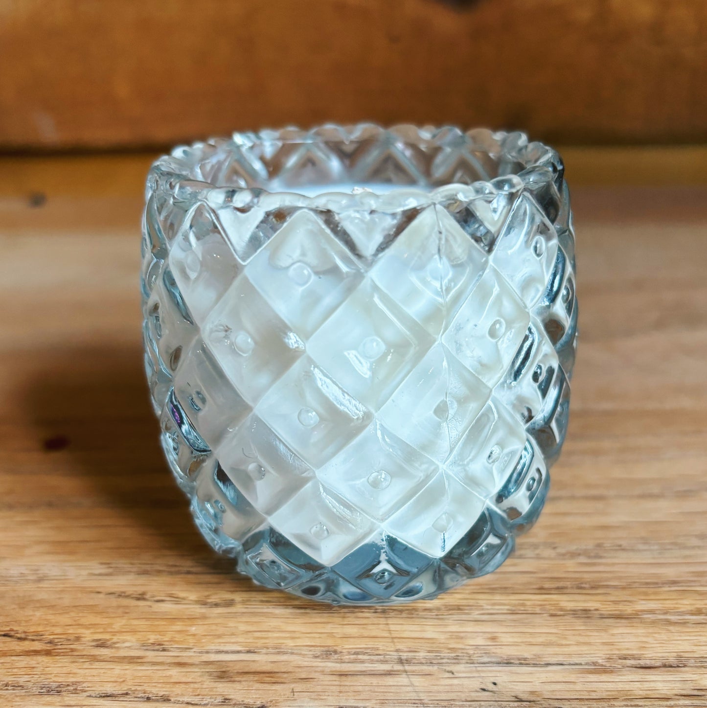 Crystal Glass Candle | Reduce Respruce Recycle