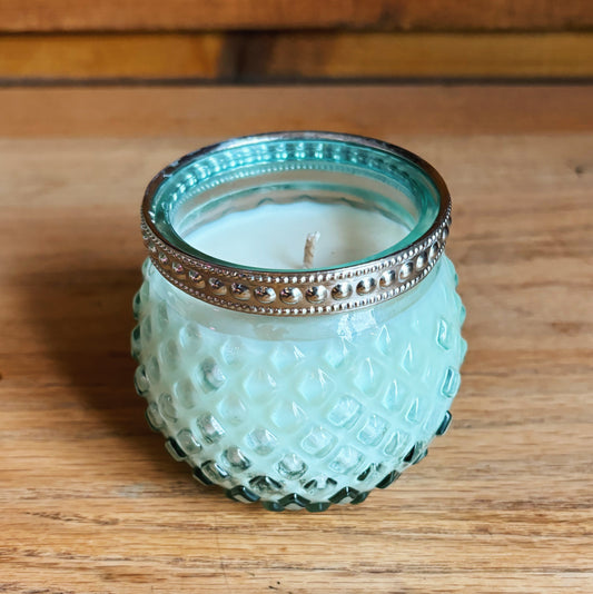 Boho Glass Candle | Reduce Respruce Recycle