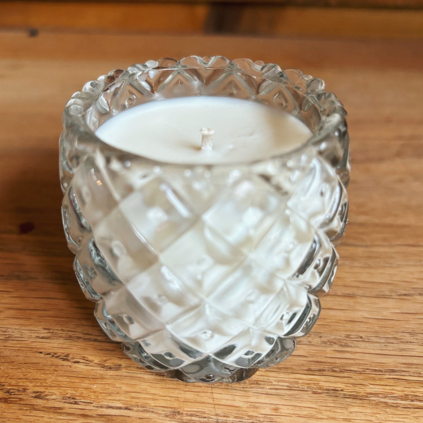 Crystal Glass Candle | Reduce Respruce Recycle